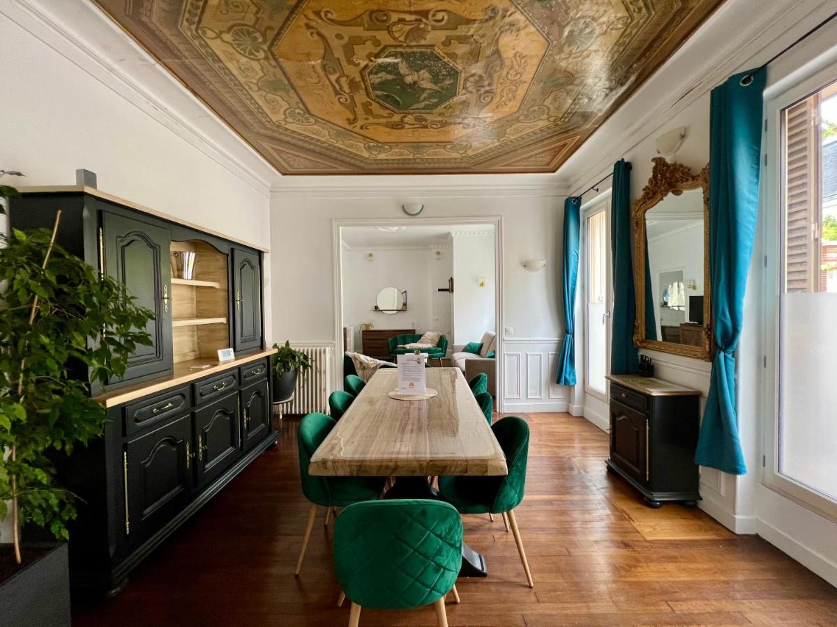 Appartement De Luxe Avec Fresque, Hyper Centre Et Parking Sure Фонтенбло Экстерьер фото